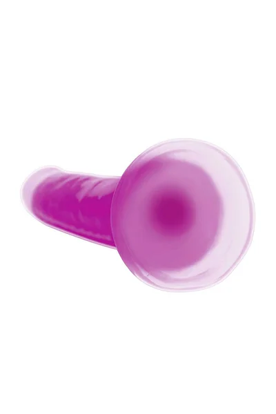 XR Brands 8.2" Glow In The Dark Silicone Dildo with Balls — image 3 of 3