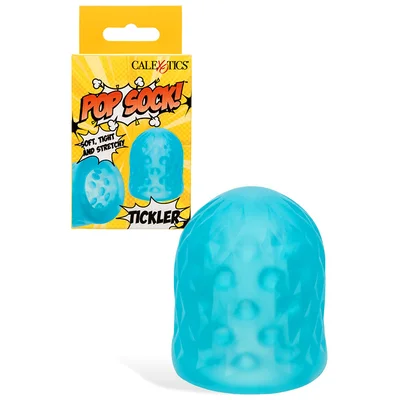 calexotics pop sock 175 reversible textured stroker