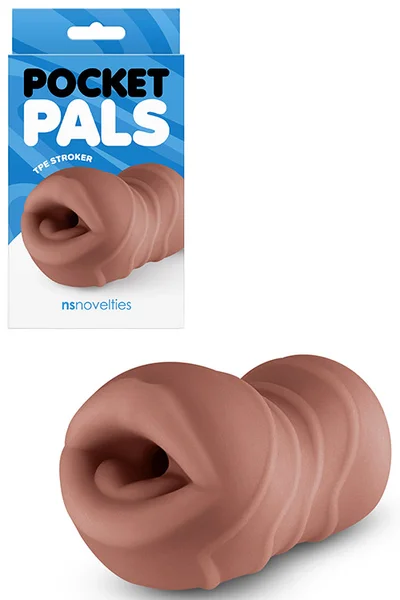 nsnovelties Pocket Pals 3.8" Realistic Oral Stroker — image 3 of 4