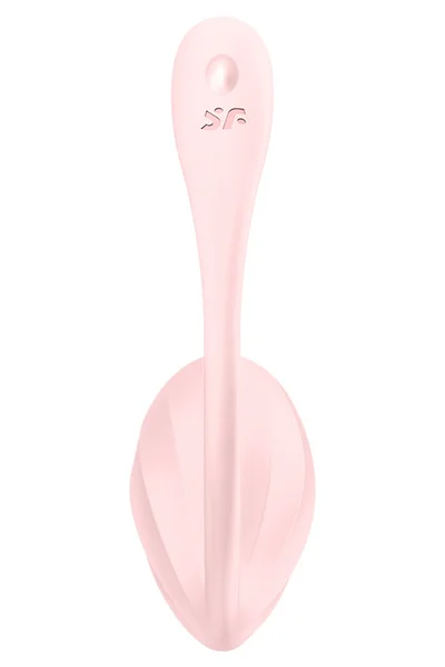 Satisfyer Ribbed Petal App Compatible 9" Wearable Vibrating Egg with Remote Control — image 9 of 10