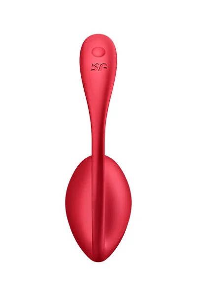Satisfyer Shiny Petal App Compatible 4.3" Wearable Vibrating Egg With Remote Control — image 4 of 5