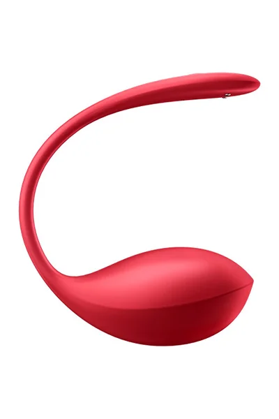 Satisfyer Shiny Petal App Compatible 4.3" Wearable Vibrating Egg With Remote Control — image 7 of 15