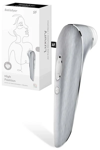 Satisfyer High Fashion 6.8" Luxury Air Pulse Stimulator With Vibration — image 5 of 8