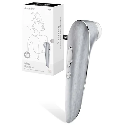 satisfyer high fashion 68 luxury air pulse stimulator with vibration