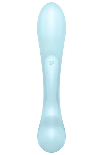 Satisfyer Triple Oh 9.5" Rabbit Vibrator — image 7 of 8