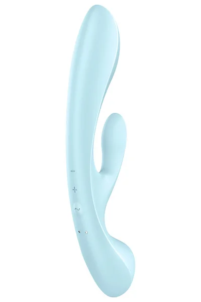 Satisfyer Triple Oh 9.5" Rabbit Vibrator — image 4 of 4
