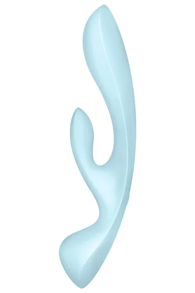 Satisfyer Triple Oh 9.5" Rabbit Vibrator — image 2 of 4