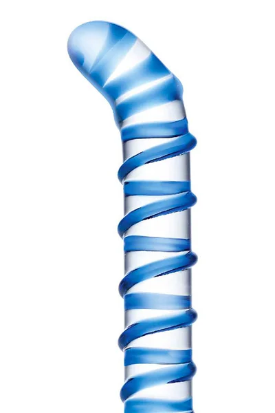 Glas Mr Swirly G Spot 7" Glass Dildo — image 8 of 18