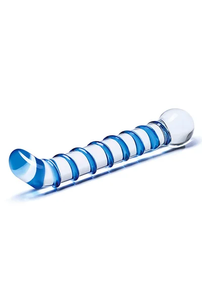 Glas Mr Swirly G Spot 7" Glass Dildo — image 10 of 18