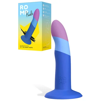 romp piccolo 55 suction cup dildo