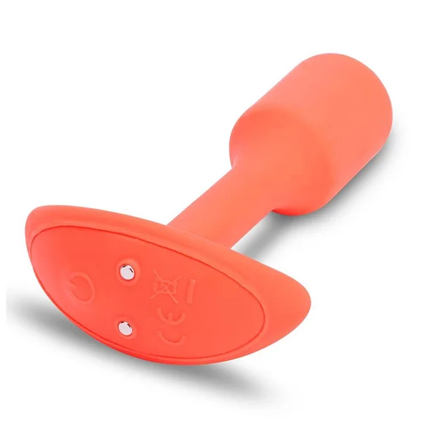 b-Vibe Snug Plug 1 Small Weighted & Vibrating Silicone Butt Plug — image 2 of 3