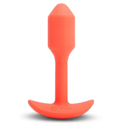 b vibe snug plug 1 small weighted vibrating silicone butt plug