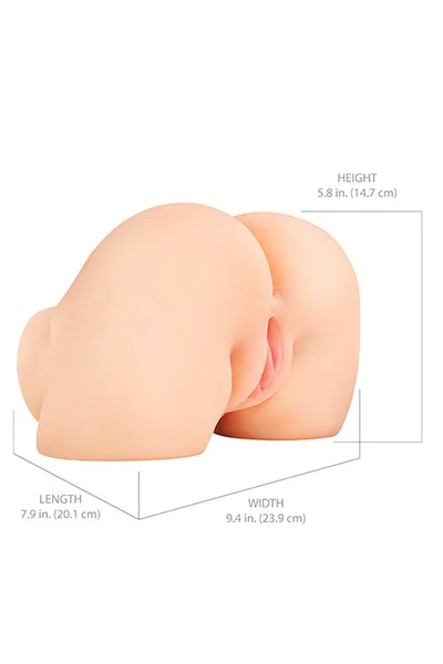 PDX Shake That Ass 7.9" Vibrating Mega Masturbator — image 5 of 5