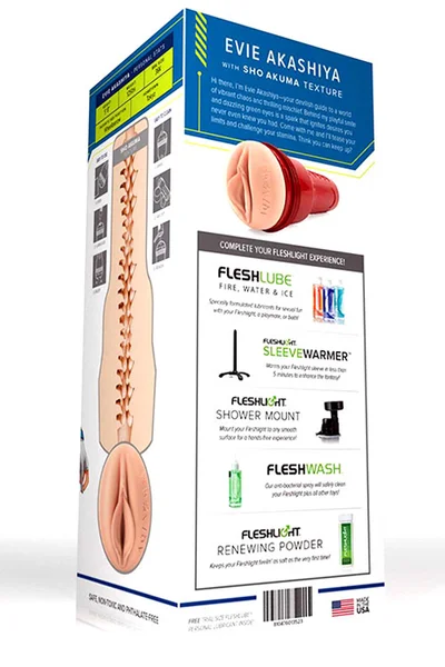 FleshLight Fantasy Evie Akashiya Sho Akuma 10" Masturbator — image 6 of 6