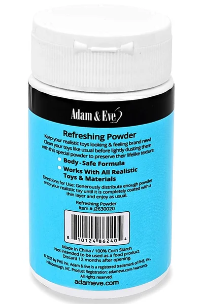 Adam and Eve Toy Renewing Powder | 2oz / 60ml — image 3 of 3