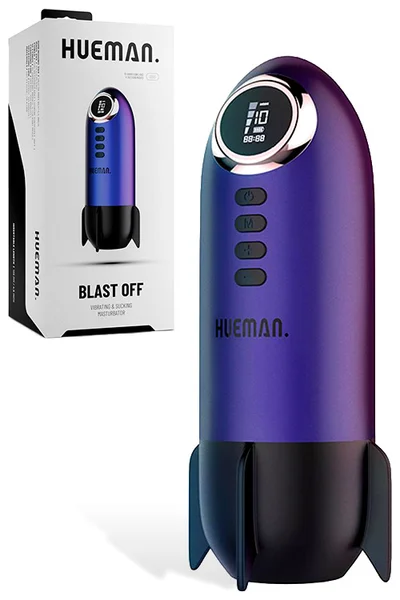 Hueman Blast Off 15" Masturbator With Vibration & Suction — image 7 of 18