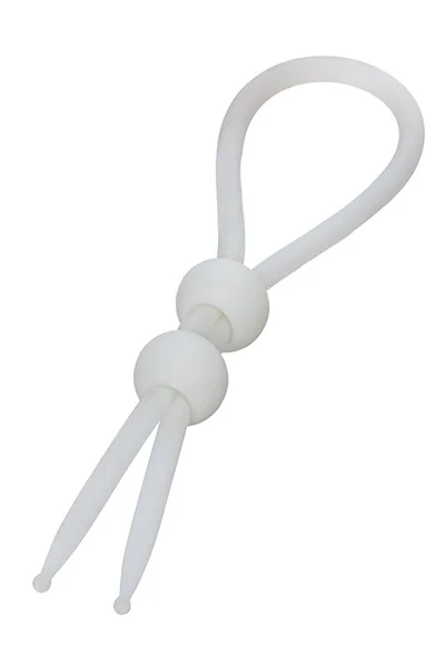 Calexotics Alpha Liquid Silicone 7.5" Dual Lasso Cock Ring — image 7 of 15