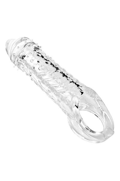Adam and Eve Adams Crystal 9" Penis Extension with Ball Strap — image 3 of 4
