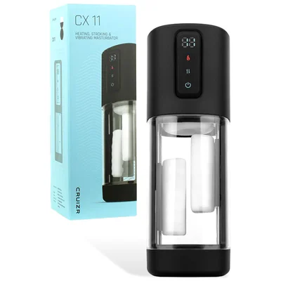 cruizr cx11 104 heating stroking vibrating masturbator