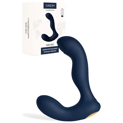svakom iker neo 53 app compatible vibrating pulsating prostate massager