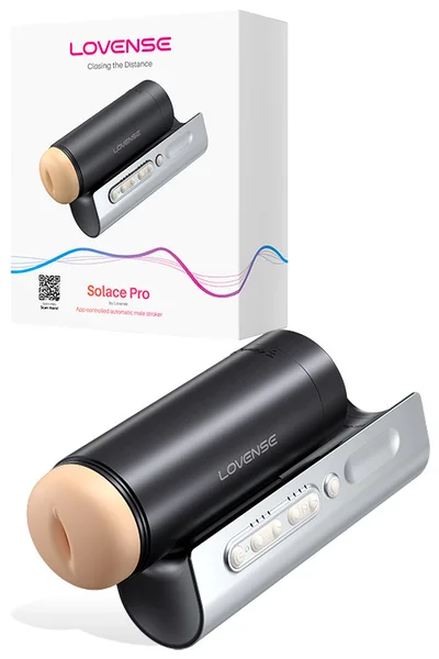 Lovense Solace Pro 9" AI Thrusting & Vibrating Masturbator — image 7 of 12