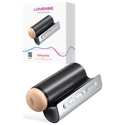 lovense solace pro 9 ai thrusting vibrating masturbator