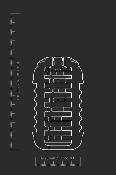 The Handy Touch Sleeve Dream Collection Hand Grip 3.9" Stroker — image 3 of 4