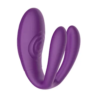 amore axelo double prong couples tapping vibrator with remote