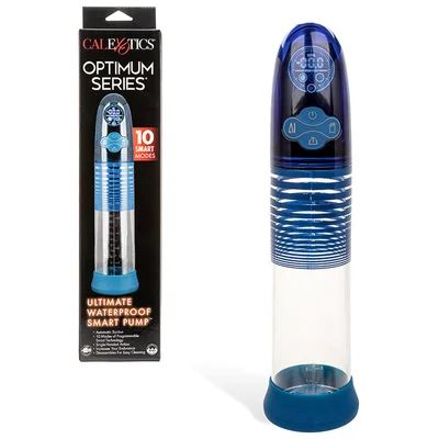 calexotics optimum series ultimate waterproof smart 9 penis pump