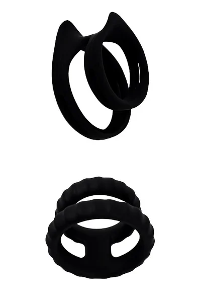 Adam and Eve The All Nighters 5 Piece Silicone Penis Enhancer Set — image 3 of 4