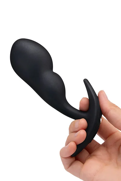 B-Vibe P Spot Snug Plug 4.7" Weighted Prostate Massager with Remote Control | 145g (5.1oz) — image 4 of 12