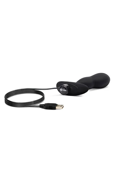B-Vibe P Spot Snug Plug 4.7" Weighted Prostate Massager with Remote Control | 145g (5.1oz) — image 3 of 12