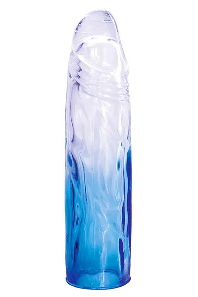 Adam and Eve Sapphire 4 Piece 6.5" Penis Sleeve Set — image 5 of 5