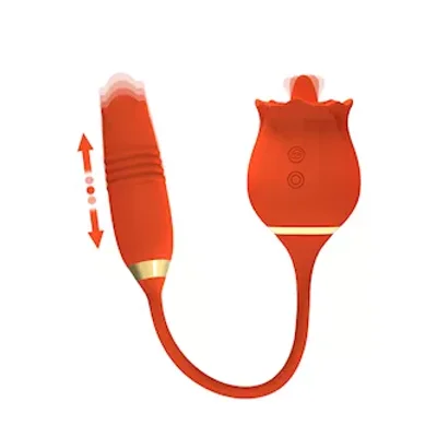 amore rose tail thrusting licking vibrator