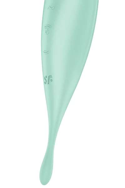 Satisfyer Twirling Pro Plus App Controllable Hybrid 8" Air Pulse Clitoral Stimulator — image 5 of 15