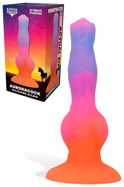 Monstar Cox AuroraCock 8.5" Silicone Dildo — image 6 of 15