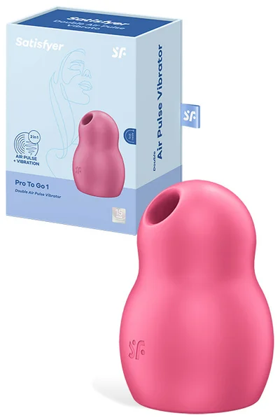 Satisfyer Pro To Go 1 Air Pulse 3.5" Clitoral Stimulator — image 5 of 12