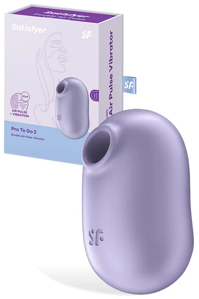 Satisfyer Pro To Go 2 Air Pulse 3.5" Clitoral Stimulator — image 6 of 10