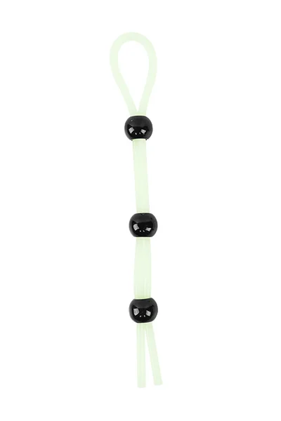 Adam and Eve Glow In The Dark Adjustable Lasso Cock Ring 3 Piece Set — image 3 of 4