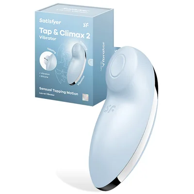 satisfyer tap climax 2 45 lay on vibrator