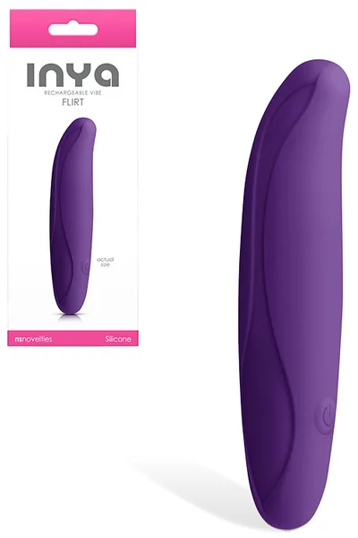 nsnovelties Inya Flirt 4.6" Flexible Classic Vibrator — image 4 of 6