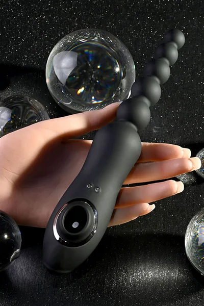 Playboy Let It Bead 9.1" Double Ended Clitoral Stimulator and Anal Beads — image 3 of 8