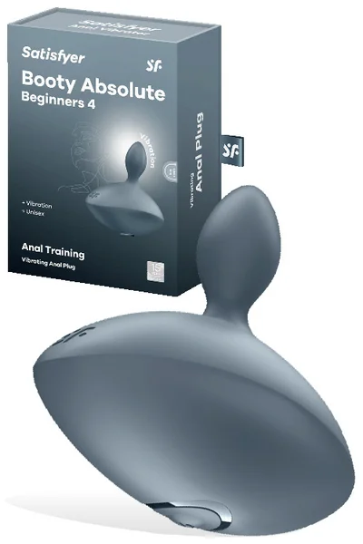 Satisfyer Booty Absolute Beginner 4 1.7" Vibrating Butt Plug — image 4 of 6