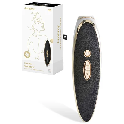 satisfyer haute couture 76 luxury air pulse stimulator with vibration