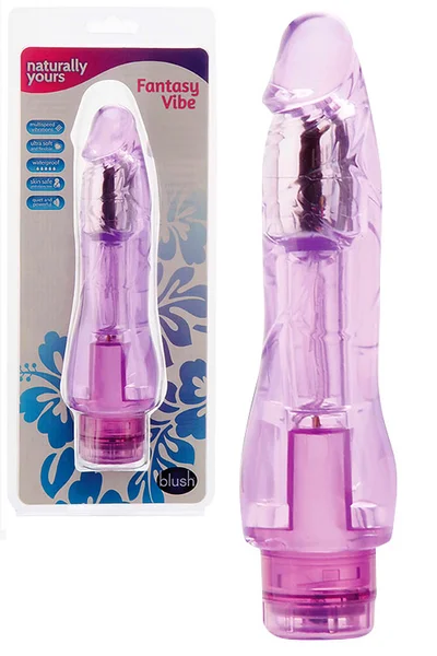 Blush Fantasy 8.75" Multispeed Vibrator — image 9 of 12