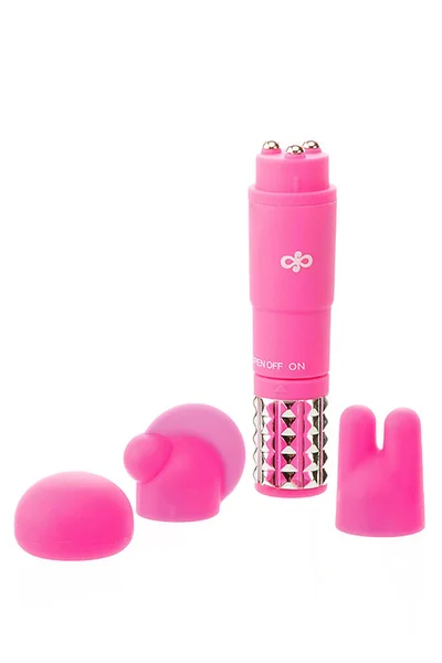 Blush Revitalize Bullet Vibrator with 3 Attachments — image 2 of 4