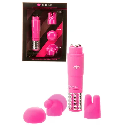 blush revitalize bullet vibrator with 3 attachments