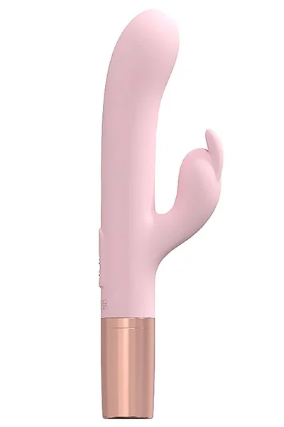Shots Toys LoveLine 8" Rabbit Vibrator with Internal Lube Dispenser — image 5 of 6