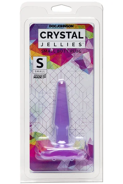 Doc Johnson Crystal Jellies 4.5" Butt Plug — image 3 of 3