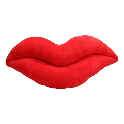 sli lip pillow plushie red 53cm small
